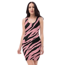 Load image into Gallery viewer, Pink Tiger Print Dress
