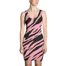 Load image into Gallery viewer, Pink Tiger Print Dress
