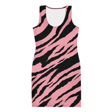 Load image into Gallery viewer, Pink Tiger Print Dress
