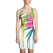 Load image into Gallery viewer, Tropical Flower Dress
