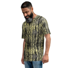 Load image into Gallery viewer, Green Snake Skin T-shirt
