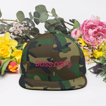 Load image into Gallery viewer, Boss Lady Snapback Hat
