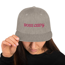 Load image into Gallery viewer, Boss Lady Snapback Hat
